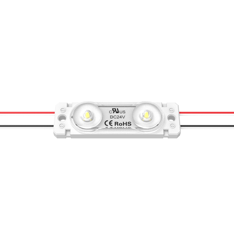高光效无极性防反接全包注塑2灯模组ZE02QC5/ZE02QD5