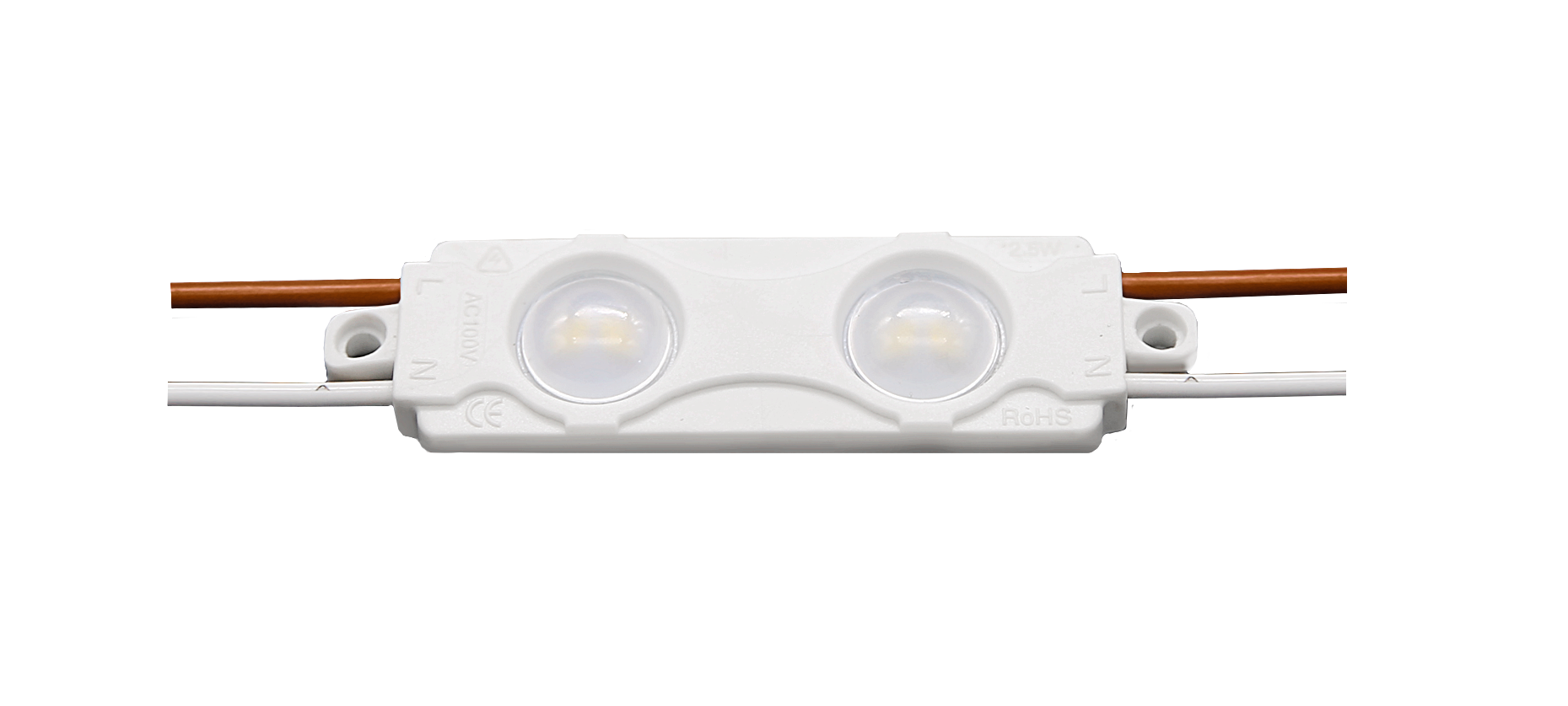 AC100V 全包注塑2灯模组ZE02QG3